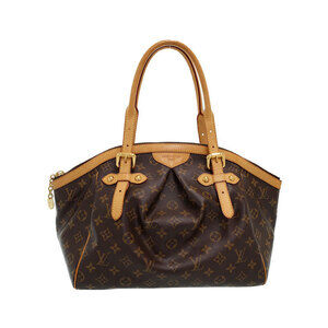 Louis Vuitton Monogram Leather Brown Tivoli Shoulder Bag